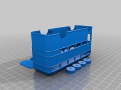 Double Decker Bus & Chassis (Parametric) 3D Printer Model