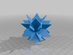 HOLDEN STAR CUBOCTAHEDRAL NOLID 1 3D Printer Model