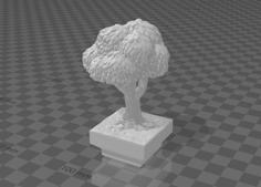 Basic Graveyard Standard Tree (Dungeon Blocks Compatible) 3D Printer Model