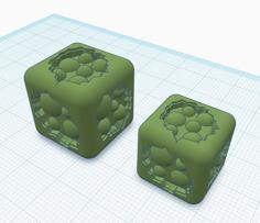 Nurgle Dice 3D Printer Model