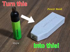 Power Bank – From Vape Batteries 3D Printer Model