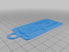 Keychain Vaz-2107 “Zhiguli”/брелок ваз-2107 “Жигули” 3D Printer Model