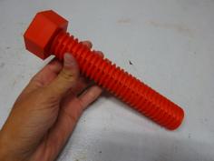 Screw Pencil Holder With Screwable Lid 3D Printer Model