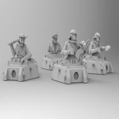 Roman Legions – Tank Crew 3D Printer Model