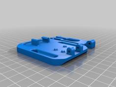 Quick Mole Clip For Double Mag Holders 3D Printer Model