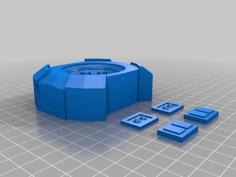 SWTOR In Game Holo-Comm V-3 3D Printer Model