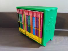 Bookcase For Coles Mini Treehouse Books 3D Printer Model