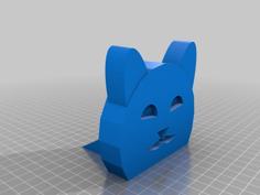 Kitty Doorstop 3D Printer Model