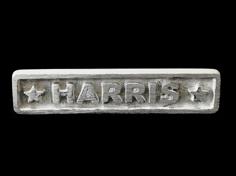 Harris Lapel Pin Or Sign 3D Printer Model