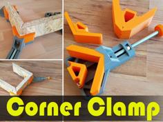 Corner Clamp 3D Printer Model