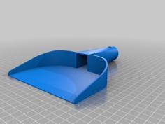 Dust Pan Funnel 3D Printer Model