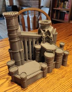 Dice Castle ( Tower ) 3D Printer Model