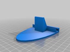 Rounded IPad Mini Stand 3D Printer Model