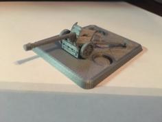 7.5cm PaK 40 (1/100) 3D Printer Model