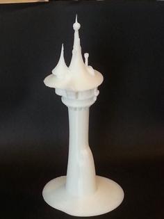 Rapunzel’s Tower 3D Printer Model