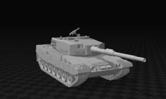 Leopard 2a4 3D Printer Model