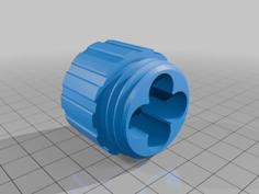 CR23A Screw-Together Battery Holder 3D Printer Model