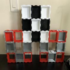 Modular Display Box 3D Printer Model