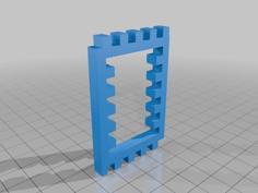 Mini Shelving Re-Remix For Warmaster Minis. 3D Printer Model