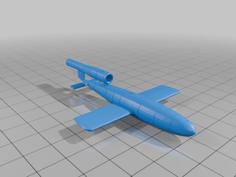 Fieseler Fi 103 V1 Flying Bomb – Several Scales 3D Printer Model