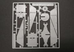 Tie Fighter Interceptor Kit Card 3D Printer Model