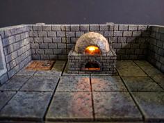 OpenForge Tavern Bread Oven 3D Printer Model