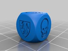 HeroQuest Dice 3D Printer Model