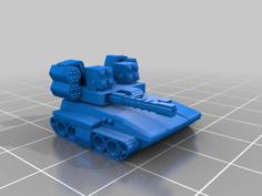 Behemoth II Tank 3D Printer Model