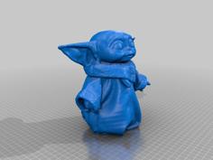 Baby Yoda 3D Scan 3D Printer Model