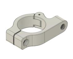 Turn Signal Mounting Clamp 3D Printer Model