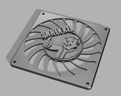 Skrixxel 140mm Fan Cover 3D Printer Model