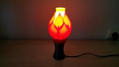 Blossoming Lamp For E14 Bulb – Version B 3D Printer Model