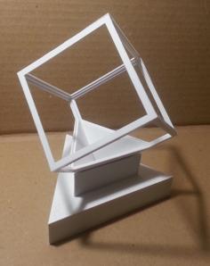 Desk Cube Terrarium 3D Printer Model