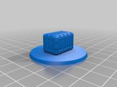 Scifi Crates For My Space Dwarf Kickstarter 3D Printer Model