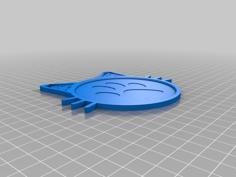 Cat Coaster 3D Printer Model