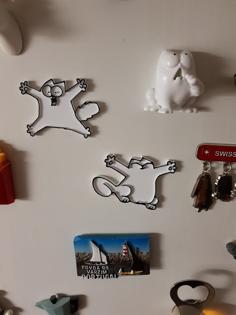 Simon’s Cat Magnet 3D Printer Model