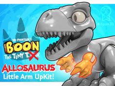 (Arms ONLY) Boon The Tiny T. Rex: Allosaurus UpKit – 3DKitbash.com 3D Printer Model