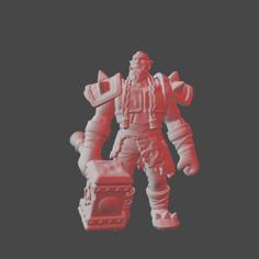 Orc Warchief 3D Printer Model