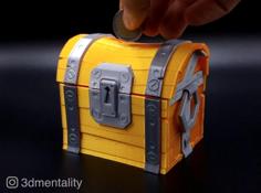 Fortnite Piggy Bank Chest 3D Printer Model