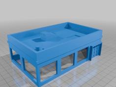 Car Dealership HO 3D Printer Model