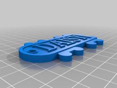 Dog Tag Daisy 3D Printer Model