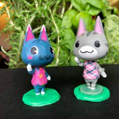 Animal Crossing Cats 3D Printer Model