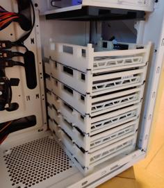 Modular 3.5″ HDD Rack 3D Printer Model