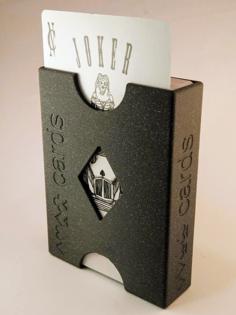 Customizable Card Deck Box 3D Printer Model