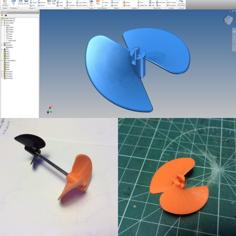 Boat Propeller 3D Printer Model