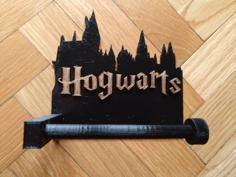 Harry Potter. Hogwarts. Toilet Roll Holder 3D Printer Model