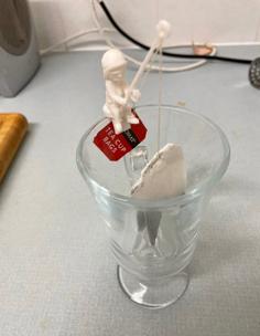 Tea Bag Fisherman 3D Printer Model