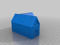 Medieval Farm House 3D Printer Model