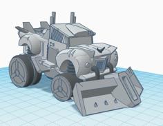 Snow Plow Truck 3D Printer Model