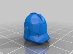 Phase 1 & 2 Clone Trooper Minifig Helmets – Lego Compatible 3D Printer Model